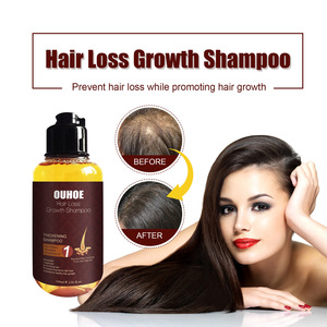 OEM OUHOE Shampooing pour <span class=keywords><strong>cheveux</strong></span> denses 100ml Clean Scalp Hydratant <span class=keywords><strong>Cheveux</strong></span> épais Lissant Shampooing anti-chute - Product Image 4