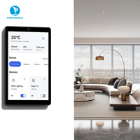 YC-SM08P Panel Táctil de Control Central de 8 Pulgadas con Android 14, RK3576, POE, RS485, WiFi, BLE5.4, IPS para Hogar Inteligente
