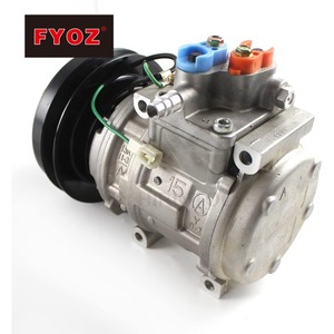Compresor de Aire Acondicionado A/C 24V 10PA15C 20Y9793111 4210731221 para Excavadora Komatsu PC160 PC180 PC200 PC220 PC290 PC340 <span class=keywords><strong>D275AX</strong></span>-<span class=keywords><strong>5E0</strong></span> - Product Image 6