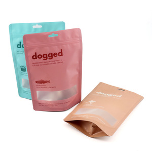 กระเป๋าซิปสำหรับบรรจุอาหารสุนัขและแมวสามารถเลือกได้และทนทานต่อการออกแบบโลโก้ได้ตามต้องการ - Product Image 6