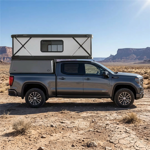 Camper de camionnette à coque rigide avec support en X pour le <span class=keywords><strong>camping</strong></span> tout-terrain <span class=keywords><strong>4x4</strong></span> - Product Image 1