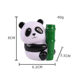 Creative Burst Eye <b>Panda</b> Squeeze <b>Toy</b> - Kids Stress Relief Funny Cartoon Doll Wholesale - Product Image 5
