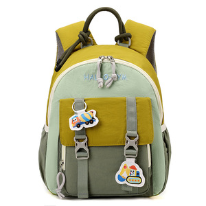 Kids Snack <b>Backpack</b> for 3-6 Years Old Outdoor Travel Cute Cartoon Car Design Lightweight Mesh <b>Children's</b> Bookbag Unisex 20-35L - Product Image 1