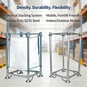 פלדה פלדה אלקטרונית חובה כבדה מחסן אחסון פוסט ערמה גבהים מתכווננת הגנה בפני קורוזיה מחסן ידני - Product Image 4