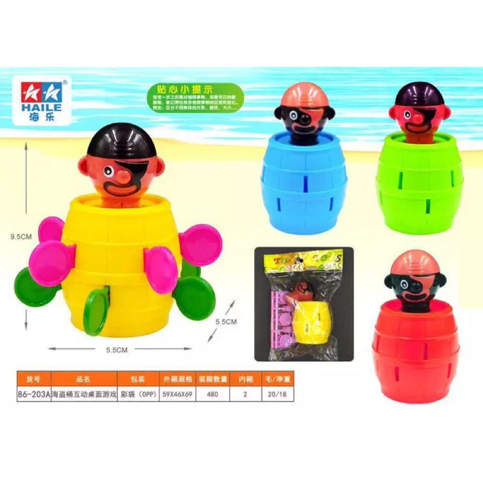 Cubo Pirata en Bolsa