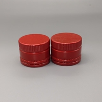 Capuchon de bouteille en aluminium pour huile d'olive 31,5 mm * 24 mm, stock direct usine, couleur personnalisable