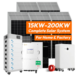 Système de stockage d'énergie résidentiel hybride 100KW 200KW 30KW, système solaire pour entreprises commerciales, industrielles et agricoles à vendre - Product Image 1
