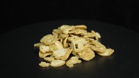 Chips de Bagel Certificados Halal 55g, Opción Saludable para Merienda, Sabor Salado, Textura Crujiente y Dura con Mantequilla de Ajo