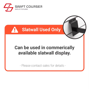 Sport Store Slatwall Metal Store Display Stand for 12 <b>Bats</b>- Powder Coated Vertical Design with Easy Assembly - Product Image 2