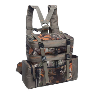 Sac à dos camouflage imperméable pour la randonnée en plein air, le camping, sac à dos de jour unisexe, nouveau motif de feuilles, poche intérieure à fermeture éclair, sangles détachables - Product Image 3