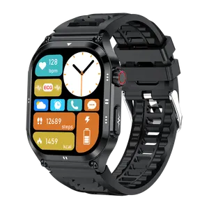 2024 Waterdichte Gezondheid Smart Watch Telefoongesprek Vet281 Lichaamstemperatuur Fitness Tracker Hartslag Sport Ecg Smart Watch