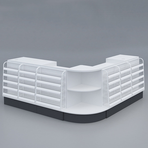 Mostrador de Caja con Espacio de Mostrador <span class=keywords><strong>en</strong></span> Forma de L para Tienda de Abarrotes y <span class=keywords><strong>Farmacia</strong></span> - Product Image 6