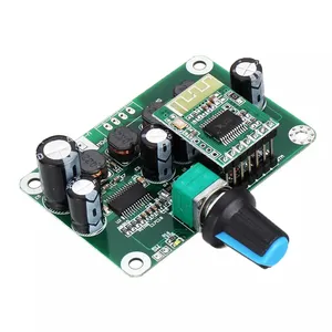 Placa de amplificador de áudio estéreo, placa digital personalizada tpa3110 30w + 30w módulo 12v-24v para carro, alto falante usb, portátil, pcba