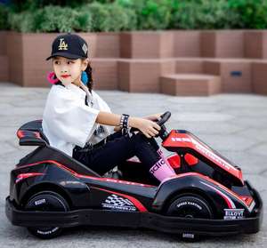 2024 Usine Fournir 12V <span class=keywords><strong>Batterie</strong></span> Rechargeable Enfants Électrique <span class=keywords><strong>Go</strong></span> Kart Voitures pour Enfants 10 ans - Product Image 2