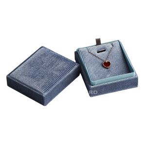 Custom logo <b>Velvet</b> Ring <b>Box</b> Wedding Jewelry Gift Packaging Boxes <b>Jewellery</b> Packaging - Product Image 1