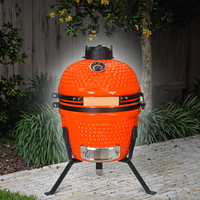 SEB produsen Mini arang BBQ panggangan 13 sampai 29 inci Asador De karbon keramik Kamado telur Grill pengasap
