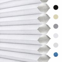 Tissu pour stores plissés alvéolés (cellulaires) pour fenêtres, fabrication ODM/OEM haut de gamme, matériau brut [Tissu seul]