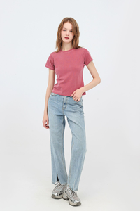 T-shirt rétro en pur coton pour femmes de <span class=keywords><strong>style</strong></span> sexy - Product Image 3