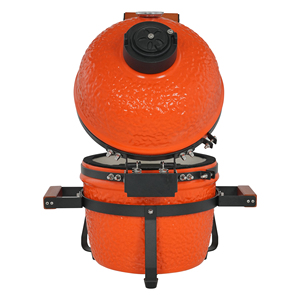 SEB Kamado 13 pouces Kamado Grill pour cuisine extérieure Grill en céramique Barbecue à charbon de bois Fumeur Camping <span class=keywords><strong>Babecue</strong></span> - Product Image 6