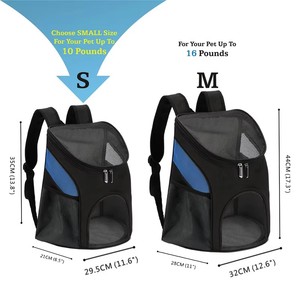 Özel Premium evcil hayvan taşıyıcı sırt çantası taşınabilir nefes küçük yavru kedi sırt çantası <span class=keywords><strong>a</strong></span>çık köpek seyahat çantası - Product Image 2