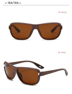 Nouvelles <span class=keywords><strong>lunettes</strong></span> <span class=keywords><strong>de</strong></span> <span class=keywords><strong>soleil</strong></span> <span class=keywords><strong>polarisées</strong></span> pour hommes, pour la conduite et les activités <span class=keywords><strong>de</strong></span> plein air, protection UV, monture carrée tendance - Product Image 3