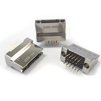 Connecteur femelle en aluminium pour circuit imprimé, spécifications militaires, Nano-d 21 broches, micro-rectangulaire, LX J63A-2H2-021-231-TH, en cuivre
