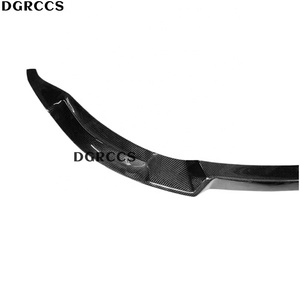 For 4 Series F32 F33 F36 2013-2020 CS Style Carbon Fiber Front Lip Front Bumper Front Shovel Accessory Kit - Product Image 4