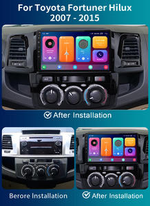 Head Unit Android 9 Inch untuk Mobil, Pemutar DVD Layar Sentuh, Navigasi GPS, Carplay, Dashboard, MP3, DSP, Mirror Link untuk <span class=keywords><strong>Toyota</strong></span> <span class=keywords><strong>Hilux</strong></span> 2007-2015 - Product Image 6