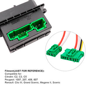 Résistance de ventilateur de chauffage de moteur + connecteur/fil pour Nissan Peugeot 207 607 <span class=keywords><strong>Citroen</strong></span> C2 C5 <span class=keywords><strong>C3</strong></span> 6441.L2 6441L2 - Product Image 6