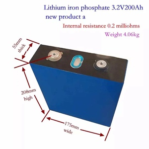 แบตเตอรี่ลิเธียมไอออนแบบแท่งปริซึม 3.2v 50ah 100ah 105ah ใหม่เอี่ยม แบตเตอรี่แบบแท่งปริซึม OEM - Product Image 3