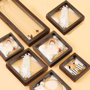 Brilliant Luxurious Micro Seal Wearable Armor Storage <b>Paper</b> Packaging Square Jewelry Box Cover Closure Halloween PE Suspension - Product Image 1