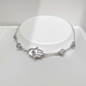 wholesale silver 925 plata women Flower <b>charm</b> bracelet Everyday Wear 14k gold designer colorful zircon fine chain link bracelets - Product Image 1