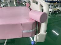 Cama de Partos para Exámenes Ginecológicos, para Hospitales, Clínicas y Salas de Maternidad, con Soportes para Piernas, Mesa de Partos