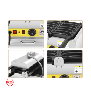 ราคาถูกกว่าเครื่องทําวาฟเฟิลรูปทรง<span class=keywords><strong>กล้วย</strong></span>ไม่ติดเครื่องทําแพน<span class=keywords><strong>เค้ก</strong></span>วาฟเฟิลไฟฟ้าสําหรับร้านอาหาร - Product Image 4