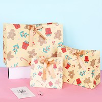 Sac d'emballage de vêtements avec Logo personnalisé, sac en papier blanc avec main, pour le Shopping de luxe, prix d'usine en gros