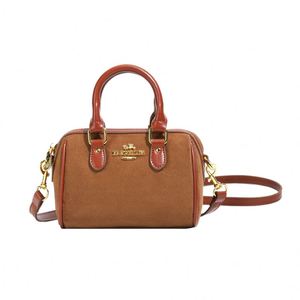 Bolso de Mano Estilo Boston Modelo 2025 para Mujer, con Cuero PU y Forro de Poliéster, Diseño Antirrobo y Plegable para Uso Diario Informal - Product Image 4
