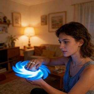 Spinner Luminoso LED para Aliviar el Estrés, Spinner de Mano que Brilla en la Oscuridad, EDC, Spinner de Dedo - Product Image 5