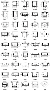 <span class=keywords><strong>Profil</strong></span>é en aluminium encastré 1010A pour étagères d'affichage à LED et lumière de décoration de garde-robe - Product Image 5