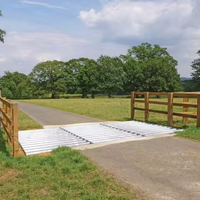 Grillage de sécurité en acier galvanisé soudé durable de 6 pieds pour équipement agricole et enclos à bétail - Protection