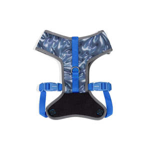 Harnais pour animaux de compagnie H3D Fly Mesh réglable, design réfléchissant bleu, taille petite, moyenne, grande - Product Image 2