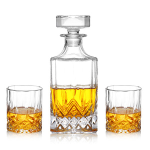 Carafe en verre cristal sans <span class=keywords><strong>plomb</strong></span> Offres Spéciales Carafe <span class=keywords><strong>à</strong></span> whisky en verre personnalisée Carafe <span class=keywords><strong>à</strong></span> whisky Ensemble de décanteurs <span class=keywords><strong>à</strong></span> liqueur Bourbon - Product Image 1