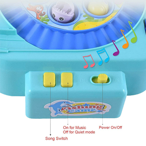 Nuovo Stile Educativo per Bambini Interactive Giocattoli di Pesce Divertente Indoor Batteria Operated Gioco di Pesca Set Giocattolo con la Musica - Product Image 4