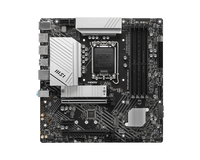 Carte mère d'ordinateur de bureau PRO B760M-A DDR4-II 128 Go, prend en charge les processeurs de 12e et 13e génération, carte mère ARGB