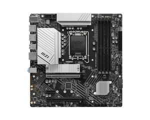 لوحة أم <span class=keywords><strong>PRO</strong></span> B760M-A DDR4-II سعة 128 جيجابايت لأجهزة الكمبيوتر المكتبية تدعم معالجات الجيل الثاني عشر والثالث عشر مع إضاءة ARGB - Product Image 3