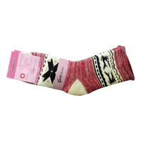 Grande qualité PESAIL marque femmes Midi longueur décontracté Style régulier hiver chaussettes usine directe tricoté motif Animal coupe ample