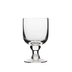 Heavy sturdy dessert glass cup custom Absinthe Glass Rocks Glasses Cocktail Drink Glass
