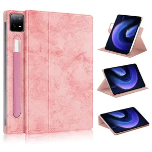 Nethoesje Groothandel 360 Roterende Potlood Houder Cover Case Voor Xiaomi Mi Pad 6/Mi Pad 6 Pro 11 Inch Tablet Shell