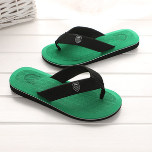 Tongs de plage pour hommes, mode estivale, confort décontracté, sandales à bout ouvert, semelle plate, respirantes, chaussures pour hommes - Product Image 5