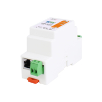 Servidor de Dispositivos en Serie, Gateway Ethernet Industrial RS232 de 1 Puerto, Modbus TCP/MQTT, Montaje en Riel DIN, Fabricante, Basado en Web