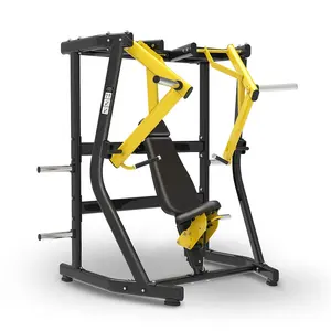 Platten beladene Maschinen equipo de gimnasio de fuerza Brust presse Maschine für das Fitness studio